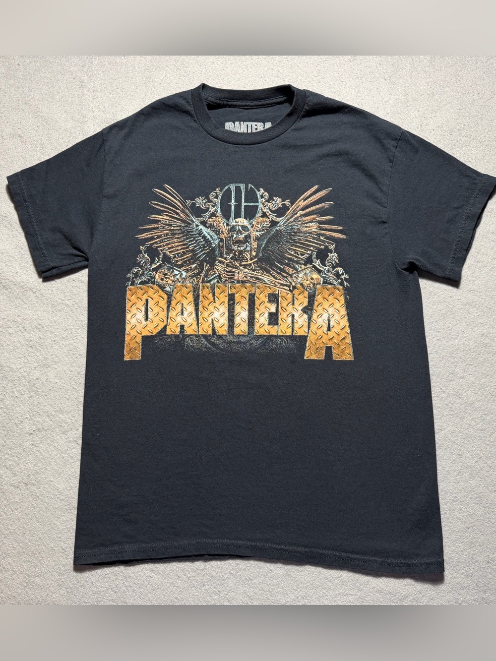 Pantera World Tour 2023 T-Shirt Mens M Black Double Sided Heavy Metal Band Tee